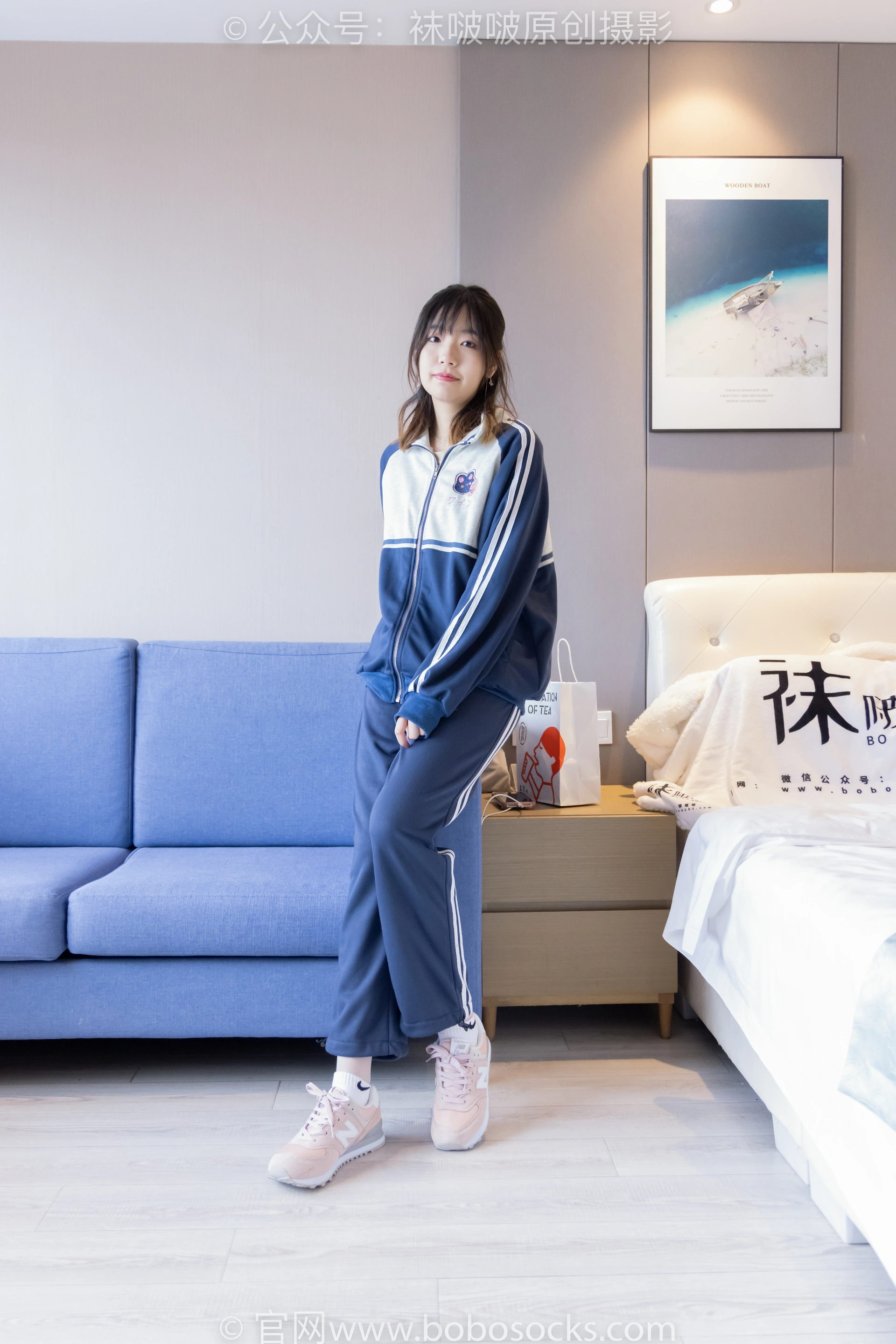 [BoBoSocks袜啵啵]NO.226 小甜豆-运动鞋、白棉袜、白丝 0