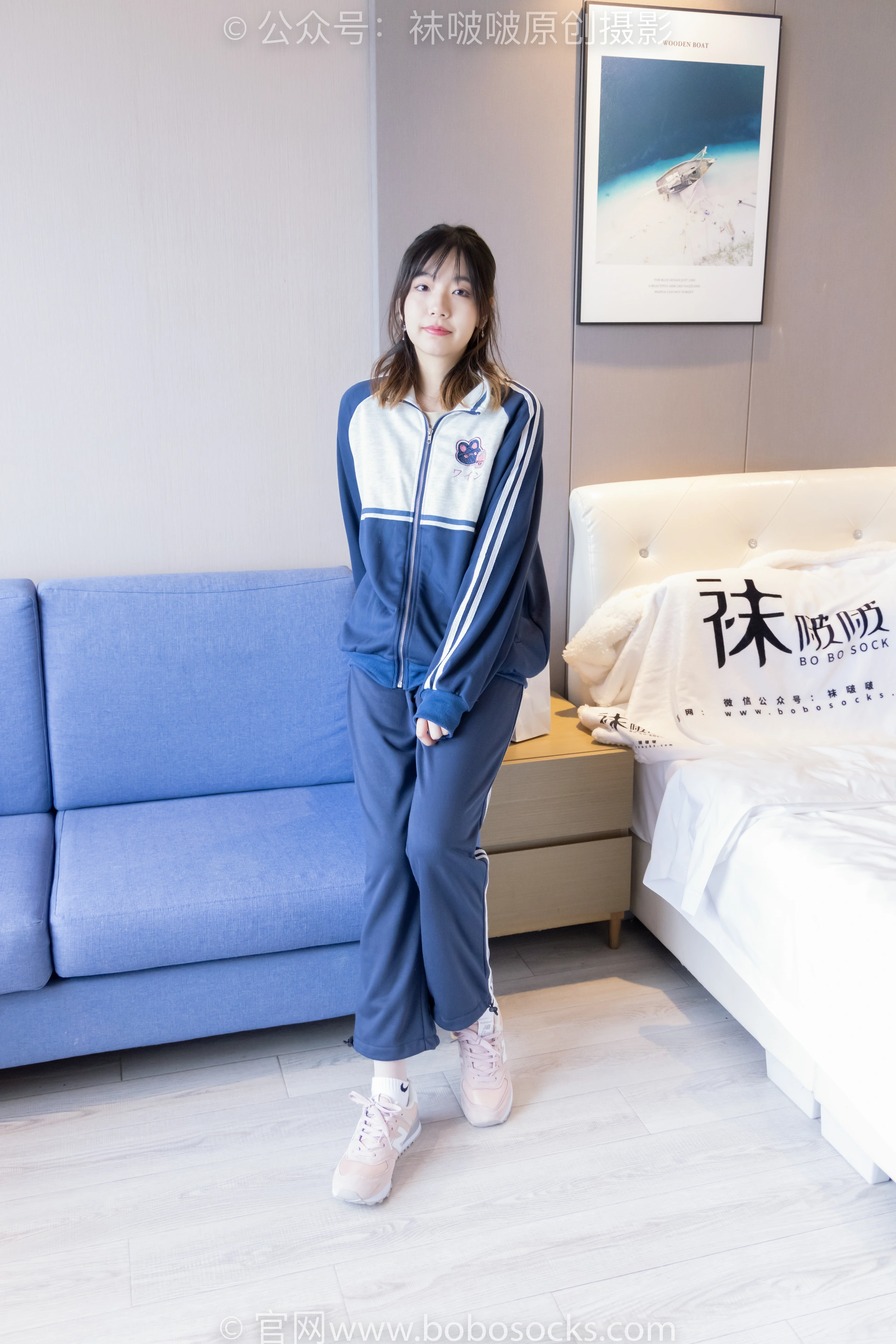 [BoBoSocks袜啵啵]NO.226 小甜豆-运动鞋、白棉袜、白丝 1